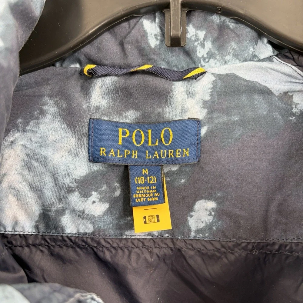 Polo Ralph Lauren Boulder Convertible Tie-Dye Down Jacket Boys‎ Size M (10-12)